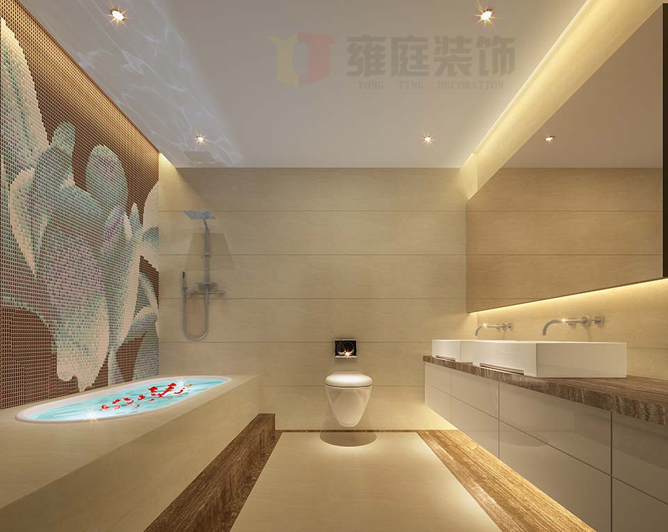 深圳天健花園衛浴間新中式裝修案例.JPG